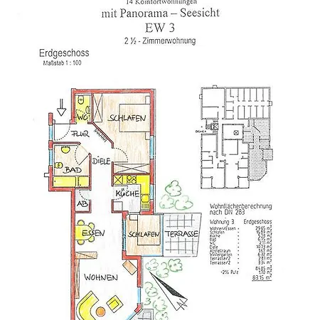 Apartment Terrasse Am See